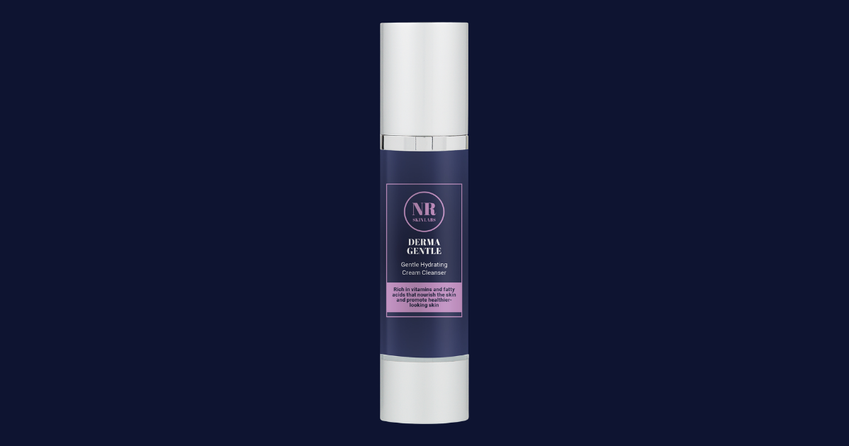 Skincare cleanser bottle from NR Aesthetics & Skin for healthy skin.